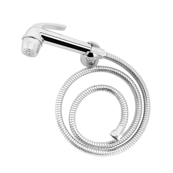 DUCHA BIDET ABS CROMADA-1 DUCHA BIDET ABS CROMADA MANGUERA ACERO INOXIDABLE 1.2 MTS