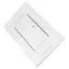 INTERRUPTOR SENCILLO CONMUTABLE 10A 110V-250V COLOR BLANCO