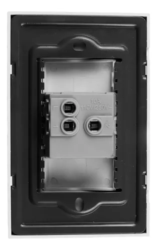 INTERRUPTOR SENCILLO CONMUTABLE 10A 110V-250V COLOR BLANCO