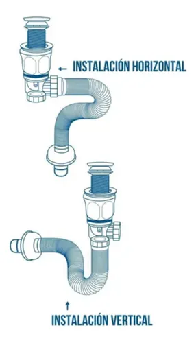 SIFON CORRUGADO CON FILTRO TAPON EN BRONCE-3 SIFON CORRUGADO CON FILTRO TAPON EN BRONCE 1-1/4