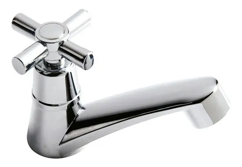 LLAVE LAVAMANOS SENCILLA TIPO CRUCETA