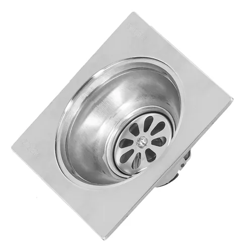REJILLA PARA PISO EN ACERO INOXIDABLE TAMANO 10CM X 10CM