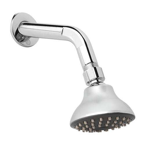 REGADERA CON TUBO EN ABS MONOFUNCION CROMADA