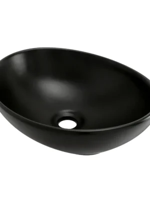 Lavamanos ovalado negro Boccherini
