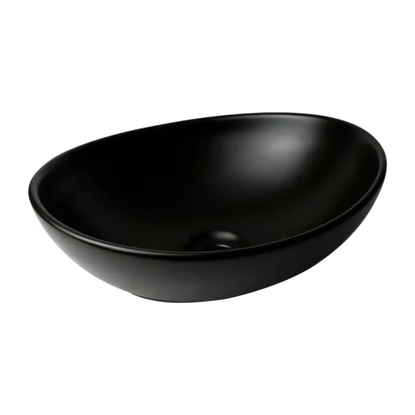 Lavamanos ovalado negro Boccherini