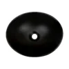 Lavamanos ovalado negro Boccherini