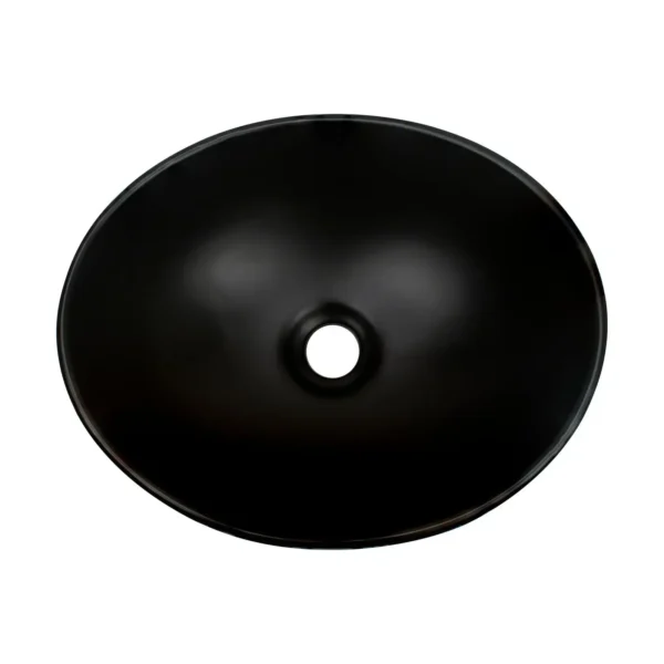 Lavamanos ovalado negro Boccherini