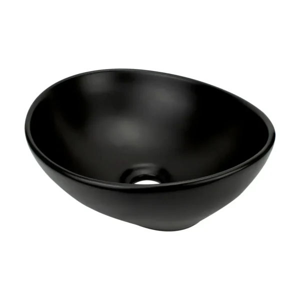 Lavamanos ovalado negro Boccherini