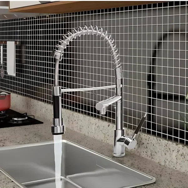 MEZCLADOR LAVAPLATOS EN BRONCE 
Y ZINC MANIJA TIPO PALANCA