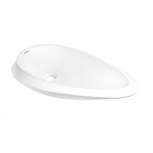 YW367-1 LAVAMANOS OVALADO BLANCO 61CMX36CMX14CM