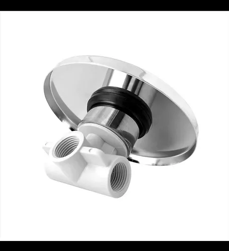 YW386-3 REGISTRO MEZCLADOR DUCHA EN ABS CROMADO