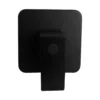 YW417-07-2 REGISTRO MEZCLADOR DE DUCHA CUADRADO CUERPO EN LATON MANIJA EN ZINC CARTUCHO CERAMICO 35MM COLOR NEGRO