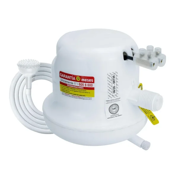 Ducha Electrica Boccherini Gold  con manguera