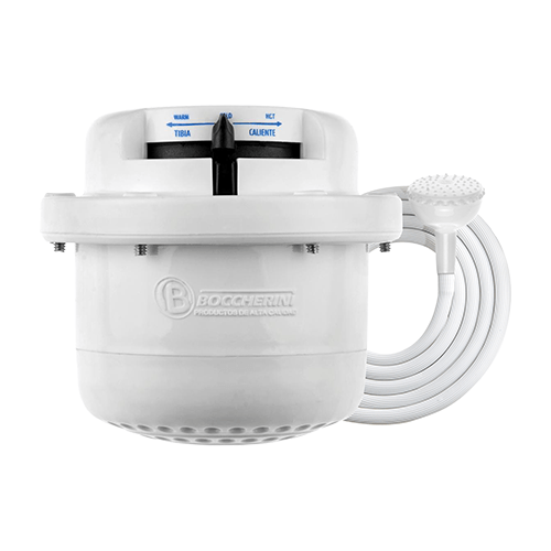 Ducha Electrica Boccherini Fusion Con Manguera Y Graduable.
