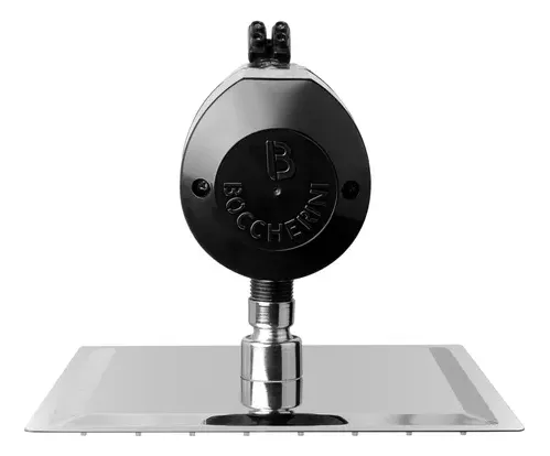 Ducha Eléctrica Lusso Automática Negra Boccherini Color Negro