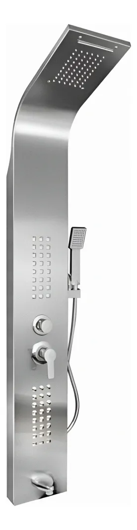 YW355-1 Torre Tele Ducha Cromada De 1.50 Mts 5 Funciones