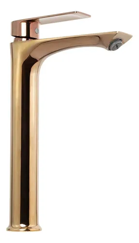 MEZCLADOR LAVAMANOS EN ZINC COLOR ORO ROSAMANIJA EN ZINC