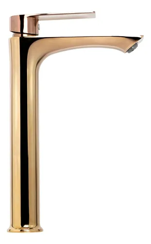 MEZCLADOR LAVAMANOS EN ZINC COLOR ORO ROSAMANIJA EN ZINC