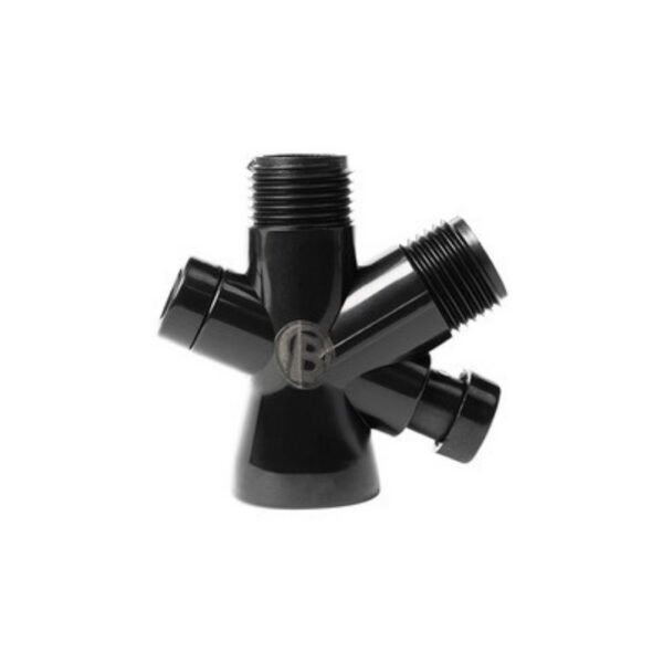 1184-02-07 VALVULA DESVIADORA COLOR NEGRO