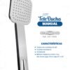 Teleducha en ABS 1 Funcion Medidas 240mm*85MM Peso 100g
