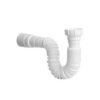 SIFON FLEXIBLE SENCILLO NACIONAL BLANCO
