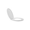 ASIENTO SANITARIO REDONDO DE CAIDA LENTA BLANCO