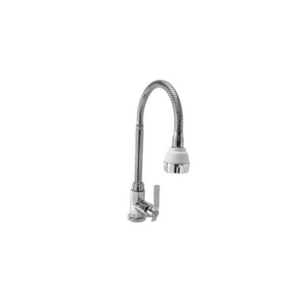 LLAVE SENCILLA  LAVAPLATOS MESON  CON ECONOMIZADOR CUERPO EN ABS MANIJA TIPO PALANCA