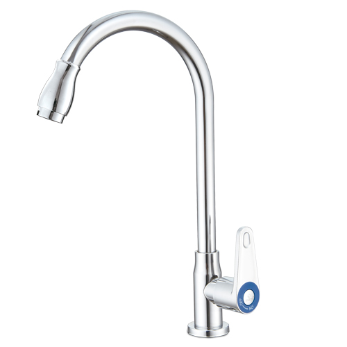 Llave Sencilla Meson Lavaplatos Cuerpo en ABS Manija Tipo Palanca