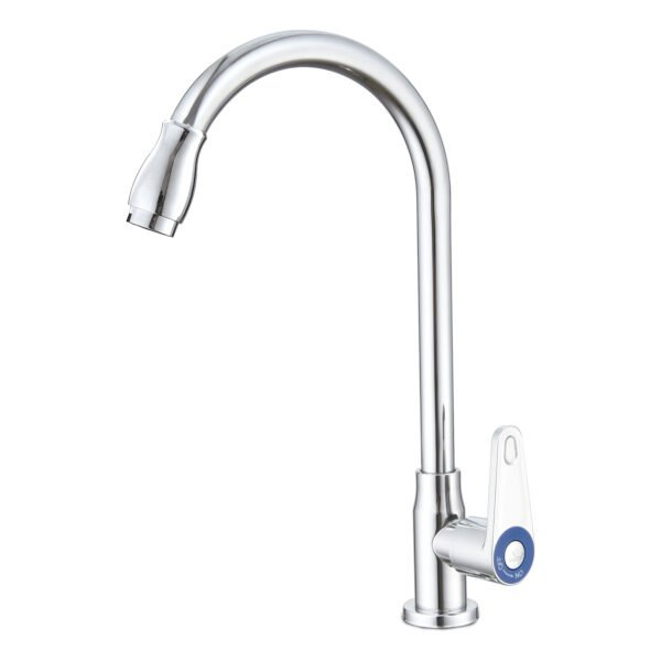 Llave Sencilla Meson Lavaplatos Cuerpo en ABS Manija Tipo Palanca