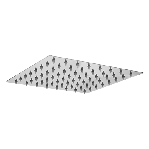 REGADERA CUADRADA EN ACERO INOXIDABLE DE 8