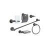 YW561-11 JUEGO ACCESORIOS PARA BANO EN ALUMINIINIO X 6 PIEZAS GRIS