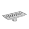 REJILLA PISO EN ACERO INOX # 304 10*20CM