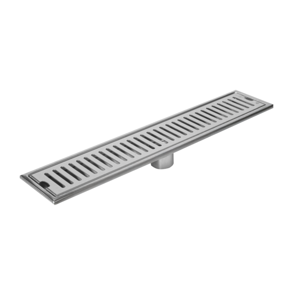 REJILLA PISO EN ACERO INOX # 304 10*50CM