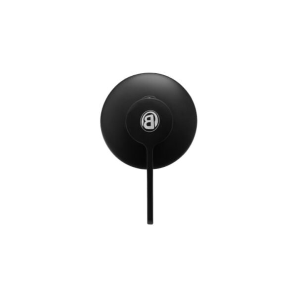 REGISTRO SENCILLO, MANIJA EN ZINC COLOR NEGRO CUERPO EN LATON ESCUDO EN ACERO INOXIDABLE CARTUCHO EN LATON PESO: 260G