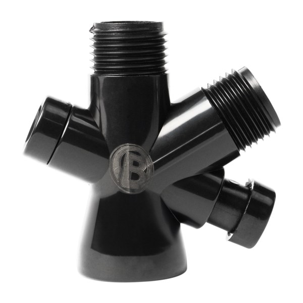 1184-02-07 VALVULA DESVIADORA COLOR NEGRO