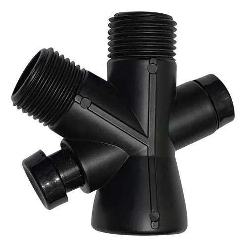 1184-02-07-1 VALVULA DESVIADORA COLOR NEGRO