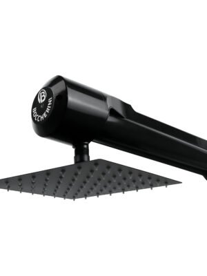 Ducha Horizontal Lusso Negra 110V
