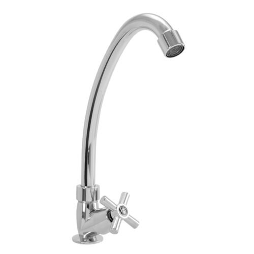 AG-S1006_1-1.jpg Llave Sencilla Lavaplatos Meson con Economizador Cuerpo en ABS Manija Tipo Pomo