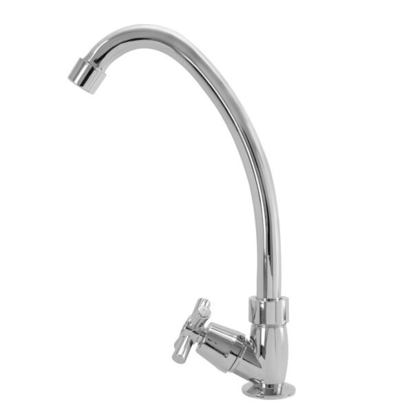 AG-S1006_3 Llave Sencilla Lavaplatos ABS Manija Tipo Cruceta