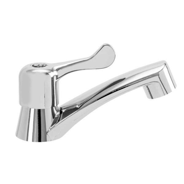 Llave Sencilla Lavamanos ABS Manija Tipo Palanca