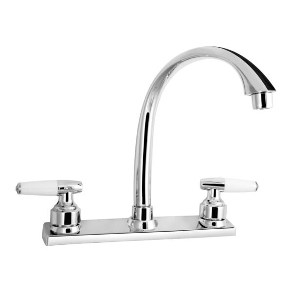 Mezclador Lavaplatos - Lavamanos 8" en ABS Manija Tipo Palanca