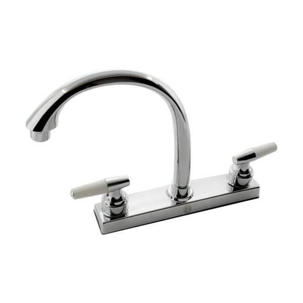 Mezclador Lavaplatos - Lavamanos 8" en ABS Manija Tipo Palanca