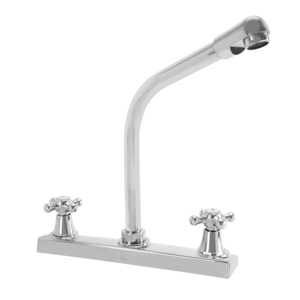 Mezclador Lavaplatos 8"" en ABS Manija Tipo Cruceta