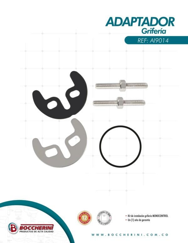 ACCESORIOS DE INSTALACION REF. 9014