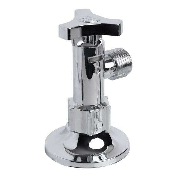 VÁLVULA DE REGULACIÓN PLÁSTICA CROMO DE 1/2 X 1/2