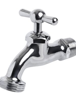 BCH-107_2 Grifo Extensor Flexible Cromado con Negro