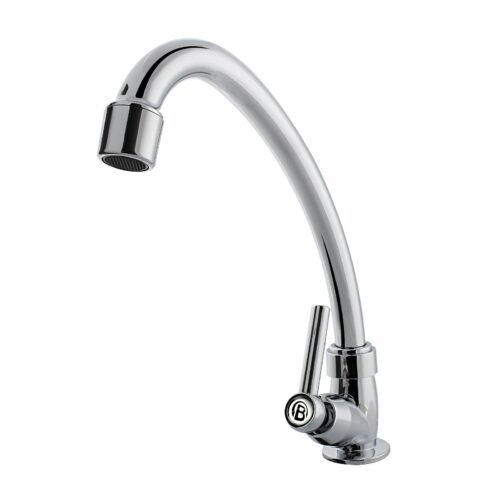 FA12106_1-1.jpg Llave Sencilla Lavaplatos Meson con Economizador Cuerpo en ABS Manija Tipo Pomo