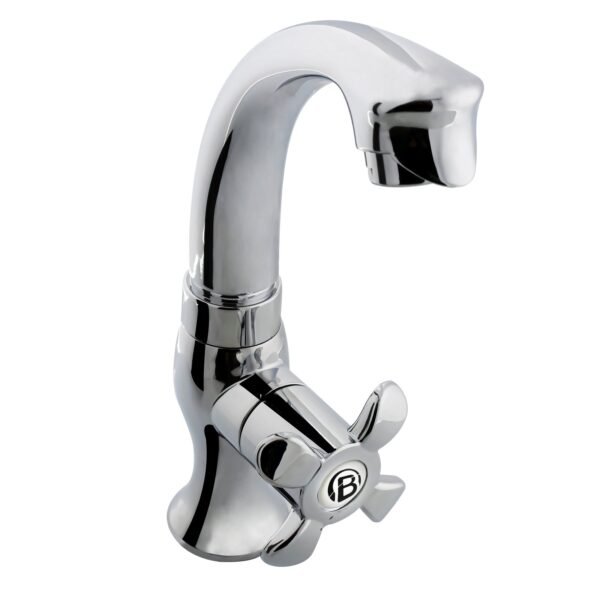 Llave Sencilla Meson Lavaplatos en ABS Cromada Manija Tipo Cruceta