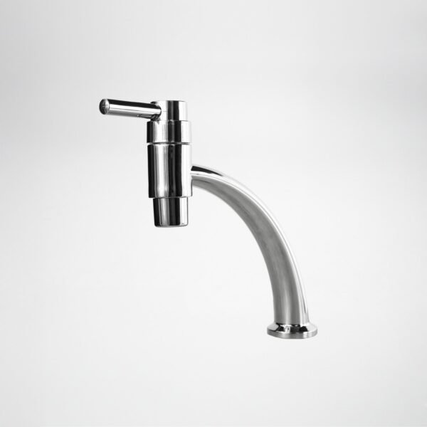 FA12163_1 Llave Sencilla Meson Lavaplatos en ABS Cromada Manija Tipo Palanca