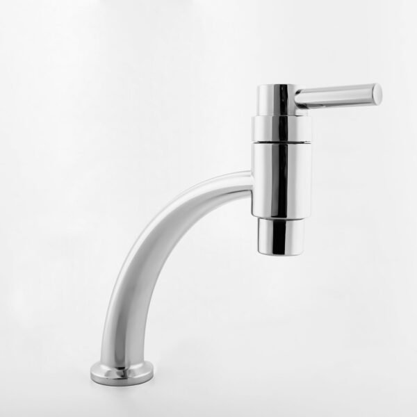 FA12163_2 Llave Sencilla Meson Lavaplatos en ABS Cromada Manija Tipo Palanca